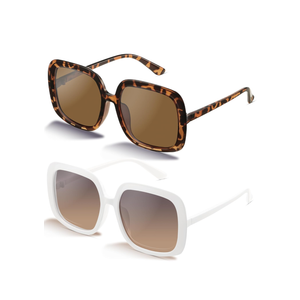miyya Oversized Polarized Sunglasses Women, Trendy Retro Sun Glasses for Women 2025, Oversized Shades