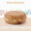 Crib Mobile Motor, Baby Music Box Spinner with 9 Complete Smoothing Lullabies 1 White Noise, 3-in-1 Modes Volume Control, 30 Minutes Auto-Off, Portable Sound Machine