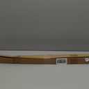 32" Chrome Framed Shower Door Replacement Drip Rail with Shower Door Bottom Sweep, Applied Mounting Tape and Screws