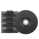 SI FANG 3inch Grinding Wheel, Depressed Center Aggressive Grinding Rust Removal for Metal, Abrasive Wheels Discs for 3/8in Arbor Mini Angle Grinder Cordless Die Grinder, Durable & Sharp (Pack of 10)