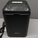 Silonn Ice Maker Countertop, 8 Cubes in 6 Mins, 26.5lbs/24H, Self-Cleaning