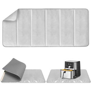 FYY Heat-resistant Mat for Food Warming Mats - 35.415.4 inch Tables Protected, Up to 50% Temperature Block, Foldable and Space-Saving, Waterproof, Oil-Resistant (Not Include Food Warming Mat)