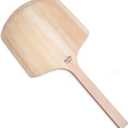 New Star Foodservice 1029970 Restaurant-Grade Wooden Pizza Peel, 16" L x 14" W Plate, with 12" L Wooden Handle, 30" Overall Length