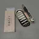 Dosey 7 Day Pill Compact Travel Pill Organizer - Pill Case with 7 Pill Compartments for Medicine Storage & Protection Stylish & Elegant Medication Organizer with Mirror, Blush