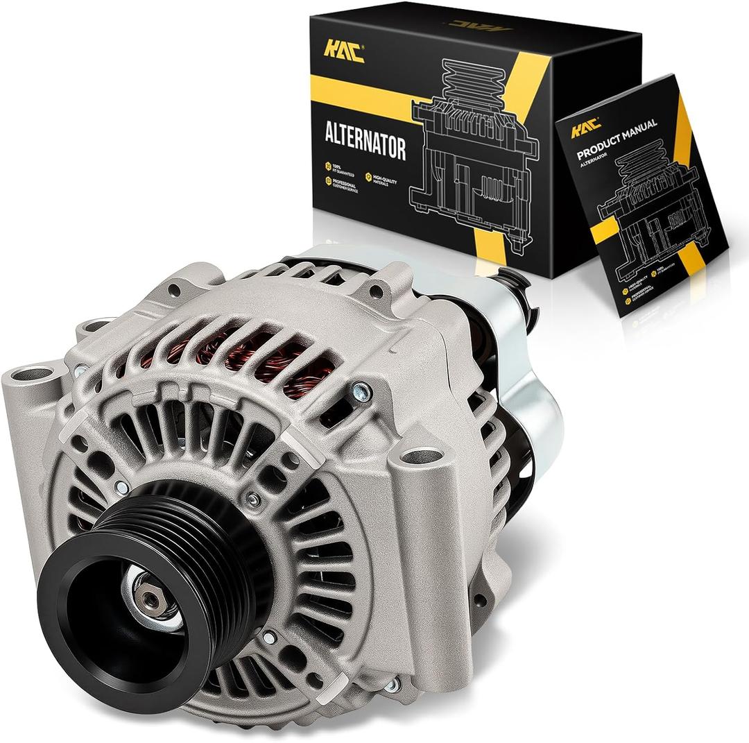 KAC 105 Amp Alternator Fit for for Mini,2002-2006 Cooper Supercharged,2007-2008 Cooper Supercharged(EngineDesign: W11B16A),Automotive Replacement Alternator OE#3342564, 11049