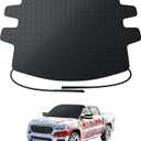 Zanch Upgrade Windshield Cover for Ice & Snow [Fast Install & Removal] 600D Oxford Fabric Against Magnetic Fit Snow, Ice, Frost, Winter Accessories - Fit for Pickup/Large SUV/MPV - (70''x54'')