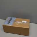 STORi SimpleSort 6-Piece Stackable Clear Drawer Organizer Set | 12" x 3" x 2" Rectangle Trays | Narrow Makeup Vanity Storage Bins and Office Desk Drawer Dividers | Made in USA