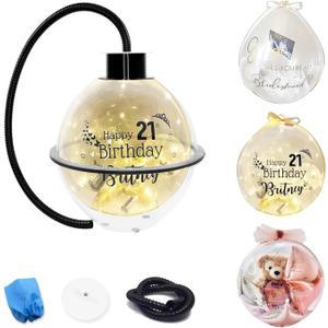 15"Balloon Stuffing Machine, Large Transparent Balloon Filling Tool, Gift Wrapping Machine for Stuffing Filling Plush Toys Bouquets, DIY Gifts Rose Bouquet,Birthday Party, Christmas Decoration