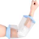 Waterproof PICC Line Shower Cover PICC Line Covers for Upper Arm Elbow Reusable IV PICC Line Sleeve Protector (Elbow-Extra Large)