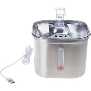 88oz Cats Fountain with Water Filtering for Dog Cats Automatic Flower Pet Fountain Recirculated Dispenser Automatic Pet Water Dispenser