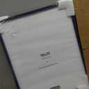 wyooxoo 16x20 Picture Frame Blue Solid Wood Photo Frames Display Pictures 12x16 with Mat or 16x20 Without Mat Colorful Frame For Horizontal Vertical Wall Mounting