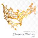 Masquerade Mask for Couples Women and Men - 3 Pack Venetian Gold and Black Lace, Mardi Gras Mask (Black)