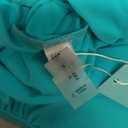 Aqua Eve Two Piece Women's Tankini Swimsuits Blouson Swim Tank Top with Shorts Modest Bathing Suits (Large, Blue Green Flower)