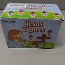 Siwarm 220 Pcs Little Jesus Figures, Jesus Loves You Figures, Mini Jesus Figurines in Bulk, Baby Jesus Figure Mini, Gifts for Sunday School Religious Party Favors (10 Colors)