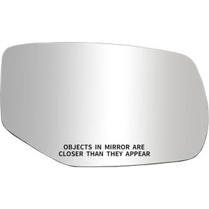 Passenger Side Mirror Replacement for Honda Accord 2013 2014 2015 2016 2017 (Fits With Camera Type Mirror) - Right Side Mirror Glass, Rear View Mirrors Glass with Power Heated