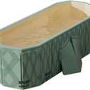 Foldable Bathtub for Adult 59'in Foldable Collapsible tub Portable Bathtub for Bathroom Folding SPA Tub for Shower Stall, Ideal for Small Spaces Folding Tub (Green, XL: 47"L x 33.8"W x 19.5"H)