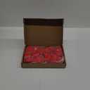  ETERXITY 20 Pack Rubber End Caps - Round Protectors Apply to Outdoor Screws Thread (34mm ID, Red)