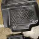 Mixsuper Floor Mats for Toyota RAV4 2025 2024-2019, Cargo Mat Backrest Mat for RAV4, All Weather 2 Row Floor Liners & Trunk Mat Accessories Set Black