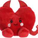 Aurora Adorable Palm Pals Klaus Heart Stuffed Animal - Pocket-Sized Play - Collectable Fun - Red 5 Inches
