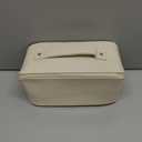 EACHY Travel Makeup Bag,Large Capacity Cosmetic Bags for Women,Waterproof Portable Pouch Open Flat Toiletry Bag Pattern Makeup Bag (Medium)