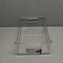 iDesign Stackable Storage Bin with Handles for Pantry or Fridge, Clear, Made in USA