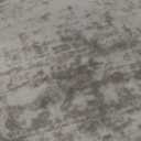 Srugn Washable Rugs 5x7 Area Rugs for Living Room, Bedroom, Large Carpets, Ultra Soft Faux Wool Retro Dining Room Rug, Non Slip&Non-Shedding Low Pile Vintage Rugs for Home Office, Concrete Grey