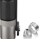 WACACO Exagrind, Manual Coffee Grinder, Stainless Steel Conical Burr, High Precision Adjustable Coffee Bean Grinder with Hand Crank, Handheld Portable Grinder for Espresso, Pour-over, Camping, Travel
