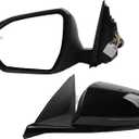 Dasbecan Left Driver Side Mirror Compatible with 2022-2024 Hyundai Tucson SEL W/Heated W/Blind Spot Detection Turn Signal Door Mirror Replace# 87610-CW030 HY1320328 8Pins (For US Built Models)