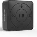 MIPEACE Bluetooth Adapter for Headphones, 3.5mm Aux Bluetooth Receiver with Bluetooth 5.3, Hands-Free Calls, Built-in Mic, Easy Plug & Play for Car Stereo & Speakers (Black)