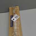 Boat Flag Pole, 5FT Boat Flag Pole Kit Rail Mount with 12x18 inch Embroidered American Flag, No Drilling Flag Pole Holder for 0.5-1.1 Inch Rails (White)