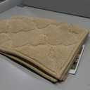 COSY HOMEER Kitchen Rugs 20"x32" Washable Non Slip Kitchen Mats for Floor Absorbent Kitchen Carpet Soft Rugs for Kitchen,Sink Mat,Entrance,Area Rugs,Warm Beige