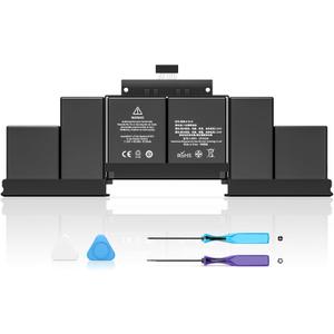 A1398 Battery Replacement A1494 A1618 Battery for MacBook Pro 15 inch (Late 2013, Mid 2014, Mid 2015 Version) [11.36V/99.5Wh]