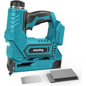 Cordless Brad Nailer Compatible with Makita 18V Battery, 5/8 to 1-1/4 Inch 18 Gauge 2-in-1 Nail Gun with 2000 nails for Wood Carpentry, Tool Only, Brushless, 2 Mode,5.9LBS