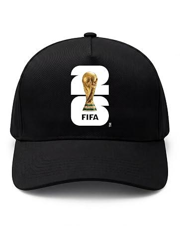 FIFA World Cup 2026 Official Licensed Product | FWC 2026 Premium Baseball Cap|F26-2517-001AS, Black