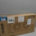 shinic 9" Twin Smart Window Fans with Exhaust and Intake, WiFi App Remote Control, 3 Speeds 3 Functions, Adjustable Width, Dual Window Fan Vertical for Bathroom Kitchen, Large