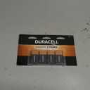 Duracell Coppertop 9V Battery, 4 Count (Pack of 1), Long-lasting All-Purpose Alkaline 9V Batteries for Household and Office Devices