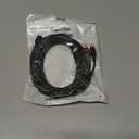 Lightning to RCA Cable Audio Aux Adapter, Stereo Y Splitter Adapter for Select iPhone iPad Models for Power Amplifier, Car, Home Theater, Speaker and More Silver 15FT