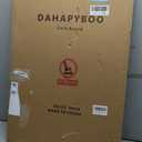 DAHAPYBOO Cork Board with Linen White,Bulletin Board 30"x20" Hanging Corkboards for Office Home School Message Board or Vision Board Decoration.