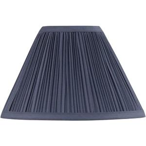 Aspen Creative 59175, Empire Uno Lamp Shade, Stone Blue, 4" Top x 10" Bottom x 7" Slant Height, Slip UNO 33mm