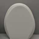 KOHLER 4636-RL-NY Cachet ReadyLatch Elongated Toilet Seat Slow Close, Soft Close Toilet Seat Quiet Lid, Contoured Grip-Tight Bumpers Installation Hardware, Apartment Essentials, Dune