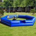 WARSUN Premium PVC 20Ft Gaga Ball Pit Inflatable - Superior Durability and Strength Gaga Ball Pit Portable for Outdoor & Indoor Use (Blue)