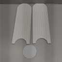 1Pairs Faucet Mat Absorbent Non-Slip Sink Splash Guard Quick Dry Drainage Mat for Kitchen Sink(Dark Grey-40-10cm)