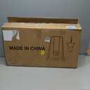 4-in-1 Toddler Swing Set & Baby Jumper and Bouncer for Toddlers, Foldable Baby Swing Stand for Outdoor Indoor Play, Easy to Assemble and Store for Ages 6 Months to 10 Years Old (White)