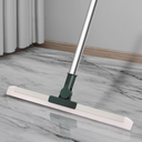 Generic Multifunction Floor Broom,Household Silicone Wiper Floor Squeegee Perfect for Kitchen Shower Tile Pet Hair,Long Handle Anti-Static Household (M), Medium, Green, 42cm