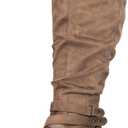 mysoft Women's Extra Wide Calf Knee High Slouchy Boots Size 11