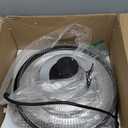 Hanging Patio Heater, 1500W Electric Infrared Heaters for Home, Gazebo, Garage, Greenhouse, Ceiling Mount with Overheat Protection, IPX4 Water Resistance, Adjustable Height (Silver)