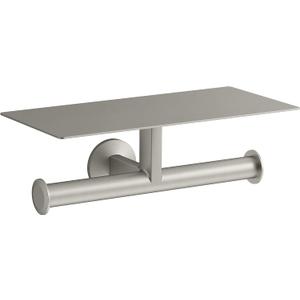 Kohler 78384-BN Components Covered double toilet paper holder