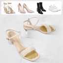 6 Pairs Forefoot Cushion Inserts for Women Shoes, Metatarsal Pads, High Heels Non-Slip Comfort Pads Anti Sliding Foot Pad for Open Toe Shoe Forefoot Pad, Women Shoes Too Big