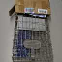 SZHLUX 32" Live Animal Cage Trap, Heavy Duty Folding Raccoon Traps, Humane Cat Trap for Stray Cats, Raccoons, Squirrel, Skunk, Mole, Groundhog, Armadillo, Rabbit, Catch and Release (SZ-HXL8130-NEW)