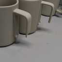 E-Liu Porcelain Tea Mugs Coffee Mug Set, Large 15 Ounces Cups for Coffee, Tea, Cocoa, and Mulled Drinks, Set of 6, Unglazed (Natural)